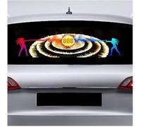 ININOSNP Car Music Rhythm Light, Car Interior Music Flash Lights, Strisce Luminose attivate dal Suono for Vari Modelli di Auto