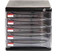 ININOSNP Classificatore Comodo Design Estraibile con Chiusura a Chiave for Organizer da Ufficio, cassetto portaoggetti