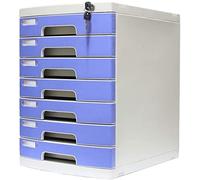 ININOSNP Classificatore Home Office Cancelleria Armadietto Scrivania Classificatore Organizzatore sotto il tavolo Scaffale (Blu 7)