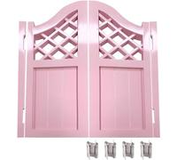 ININOSNP Doppie Porte Rosa, Porta a Battente, Porta del maggiordomo for Porta del caffè for la Decorazione Interna della casa(W 70cm (27 9/16"))
