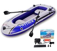 ININOSNP Kayak Gonfiabile alla deriva, Kayak turistico, gommone a Remi, zattera Gonfiabile for Adulti, zattera Gonfiabile da Pesca
