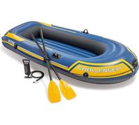 ININOSNP Kayak Gonfiabile della Zattera della Canoa della Barca Gonfiabile con La Pagaia della Corda della Pompa di Aria, Barca for Adulti E Bambini, Barca da Pesca Portatile