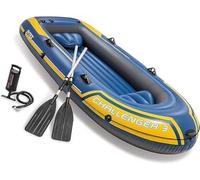 ININOSNP Kayak Gonfiabile for zattera di Canoa for gommone for 13 Persone con pagaia for Corda con Pompa ad Aria, Barca for Adulti e Bambini, Barca da Pesca Portatile