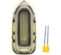 ININOSNP Kayak Gonfiabile, Serie di gommoni, Kayak turistico Rafting Gonfiabile in PVC for 4 Persone con pagaie e Pompa ad Aria