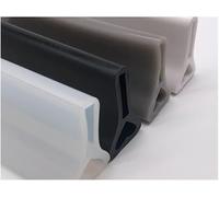 ININOSNP Paraspruzzi for Doccia Pavimenti for Ambienti umidi Paraspruzzi for davanzali della Doccia Pieghevoli Sistemi di separazione Acqua for bagni(White,8m/314 inch)