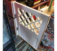 ININOSNP Porta a Battente for caffè, Porta Interna a Battente in Legno massello, Chiusura Automatica, Porta divisoria da Cowboy, Bar, Recinzione da Cucina, Porta a Mezza Vita(WxH:50x90cm(20x35in))