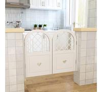 ININOSNP Porta a Battente in Legno Porta del caffè, Porte a persiana Porta divisoria Porta a Mezza Vita, for Le Scale della Cucina del Bar del Centro Commerciale (Size : 110x90CM/43.3x35.4IN)