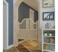 ININOSNP Porta a Battente Interna in Legno massello, Porte a Battente for caffè con Chiusura Automatica, Porta a Mezza Vita, Porta del maggiordomo del Salotto(150x90CM/59x35.4IN)