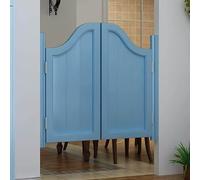 ININOSNP Porta Battente for caffè Porte battenti for saloni Occidentali, Porte for Portico da Cucina, Porta Battente a Mezza Vita con Cerniera in Metallo, Come Porta divisoria(W110cmxH90cm)