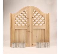 ININOSNP Porta Battente Interna in Legno massello for Bar, Non finita, Porte battenti da Cowboy, Porta divisoria for Cucina, Bar, Salotto, Porta maggiordomo(WxH:120x90cm(47x35in))
