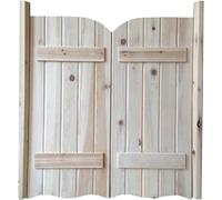 ININOSNP Porte a Battente for caffè Non Finite Porta a Battente in Legno massello Porta divisoria for Cucina a Chiusura Automatica Bancone Bar Recinzione Porta a Mezza Vita(WxH:115x90cm(45x35in))