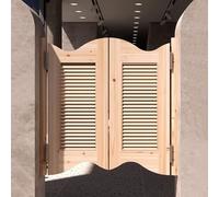 ININOSNP Porte a Cerniera for caffè, Porta del Salone in Legno massello con Cerniere, Porta da Cowboy a metà Corpo for cancello for Recinzione da Giardino in terrazza, Personalizzabile(W80cmxH90cm)