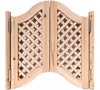 ININOSNP Porte battenti for saloni Occidentali, Porte battenti for caffè scavate con Cerniere in Acciaio Inossidabile, Decorazione for Porte a Mezza Vita(W125cmxH90cm)