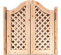 ININOSNP Porte battenti for saloni Occidentali, Porte battenti for caffè scavate con Cerniere in Acciaio Inossidabile, Decorazione for Porte a Mezza Vita(W80cmxH90cm)