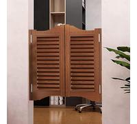 ININOSNP Porte Oscillanti for Interni Prefabbricate for caffè,Porte Oscillanti for Saloon in Legno Massello Fatte A Mano con Cerniere in Metallo,Divisorio Aperto A Due Vie(W110XH90)