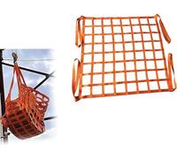 ININOSNP Rete di Sollevamento del carico, Rete di Sollevamento 'Imbracatura Piatta, utilizzata for spostare e Tirare Le manovre di Costruzione (Size : 4 X 4M/Mesh 15cm/Load 2.5t)