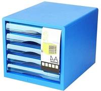 ININOSNP Schedario Desktop Data Storage Box Cassetto Desktop Cabinet Organizer Scatole di stoccaggio a cinque livelli