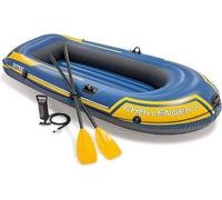 ININOSNP Set gommone for Barca da Pesca Gonfiabile for Adulti, Kayak Gonfiabile for 1,2,3 Persone con Remi, Pompa, zattere d'Acqua for Lago, Piscina