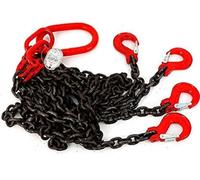 ININOSNP Sospensione Merci Gancio for Catena Durevole con 4 Fili, Catena di Arresto Gru a Catena Carico a Catena Acciaio Legato Macchinari minerari Costruzione di porti Catena di acciaierie(100CM)