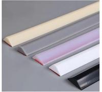 ININOSNP Tappo for lavello da Cucina Pieghevole in Silicone for Pavimento della Stanza umida, Guarnizione for Schermo Doccia, Tappo in Gomma siliconica for controsoffitti e bagni(Clear,2m/78 inch)