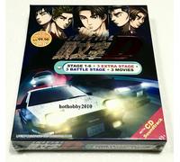 INITIAL D (Stagione 1-5 + Finale + Battaglia + Extra & Legend 123) ~DVD + CD ...