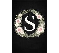 Initial Monogram Letter S Journal: Elegant Floral Lined Notebook for Kids, Girls & Women | Ruled Notebook