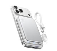 INIU 10000mAh for MagSafe Power Bank, Slim Qi2.2 25W Wireless & 45W Wired
