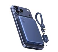 INIU 10000mAh for MagSafe Power Bank, Slim Qi2.2 25W Wireless & 45W Wired