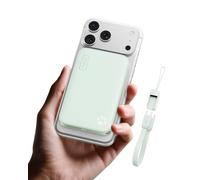 INIU 5000mAh for MagSafe Power Bank, Slim Qi2.2 25W Wireless & 45W Wired