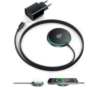 INIU Caricatore Wireless iPhone, Certificato Qi2 Caricabatterie 15W Rapido