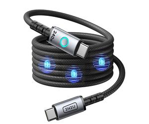 Iniu, Cavo di alimentazione Leopard 5A magnetico da USB-C a USB-C 1,2 m PD 240W