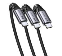 INIU - Cavo USB C (1 m, 3,1 A, nylon intrecciato, cavo di ricarica rapida USB a USB C, per Samsung S25 S24 Ultra iPhone 17 16 15 Pro Max Pixel 10 iPad Pro MacBook Air, ecc
