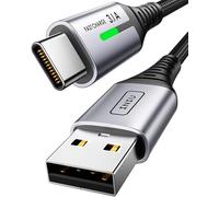 INIU Cavo USB Type-C, Cavo USB [2m] 3,1A QC 3,0 Tipo C Cavo Type C Rapida, Lega Intrecciato in Nylon Cavo USB Type C compatibili con iPhone 16 15 Pro Samsung S21 Note20 Huawei Xiaomi Google iPad ECC.