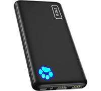 INIU Power Bank, 10000mAh Ultra Sottile & Leggero Ricarica Rapida Powerbank, Caricatore Portatile Porta per iPhone 16 15 14 13 12 Pro Max Mini Plus Samsung Huawei iPad Pro etc