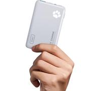 INIU Power Bank, 22,5W 10000mAh Ultra Sottile & Leggero Fast Charging Powerbank, Caricatore Portatile Essenziale per il Campeggio Esterno per iPhone Samsung iPad Pro, Adatto a Uomini e Donne, Bianco