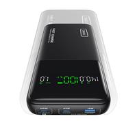 INIU Power Bank, 25000mAh 140W Powerbank Ricarica Rapida,Display LED USB C Input & Output Caricatore Portatile PD3.0 QC4.0 Powerbank per iPhone 16 15 14 13 12 Pro Max Samsung S24 S23 iPad Steam Deck