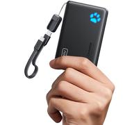 INIU Power Bank, Piccolo 45W Ricarica Rapida 10000mAh Caricatore Portatile | Cavo USB C Staccabile, Idoneo per Volo, Travel Essenziali da Viaggio, Powerbank per iPhone 18 17 16, Samsung S25 Xiaomi ecc