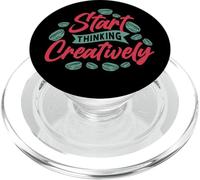 Inizia a pensare in modo creativo - Coffee Merch Roastery PopSockets PopGrip per MagSafe