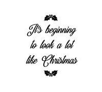 Inizia A Sembrar Un Sacco Come Il Natale Adesivo Per Finestra Negozio Caffè Casa