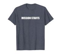 Inizia la Missione Maglietta, Uomo, Pervinca, 3XL