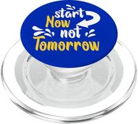 Inizia ora non domani - Motivazione scritta a mano PopSockets PopGrip per MagSafe