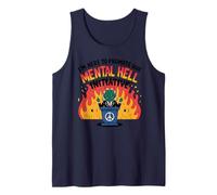 Iniziativa Inferno Mentale Divertente Dark Humor Devil Art Canotta