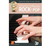 Iniziazione al piano rock e pop in 3D - 1 Libro + 1 CD + 1 DVD