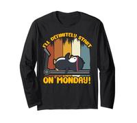 Inizierò sicuramente lunedì Penguin Tapis roulant Maglia a Manica