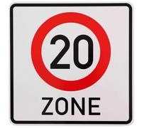 Inizio 20 Zone Segnale Stradale Verkehrszeichen Cartello per Compleanno 274.1-20