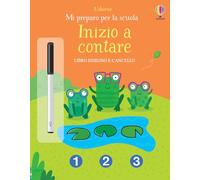 Inizio a contare. Libro disegno e cancello. Ediz. a colori. Con pennarello