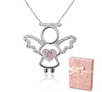 Inizio della scuola, Collana Angelo custode, per bambini, riempimento per l'inizio della scuola, portafortuna