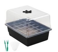 Inizio di piantine, vassoi di della piantina - Vassoio di coltivazione delle piante riutilizzabili | Botto di drenaggio, forniture per il giardinaggio per piante grasse, verdure, propagazione