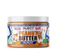 Inject Nutrition Burro di Arachidi Crunchy, 500g - 1kg, Senza Glutine e Lattosio, Solo Arachidi Tostate (500g)