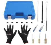 Injector shaft injector seat cleaning set Set di Pulizia for Iniettori 14pz